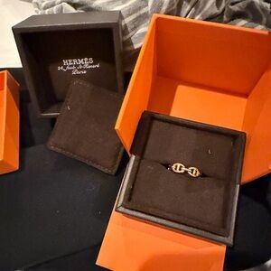 Hermès Gold Ring